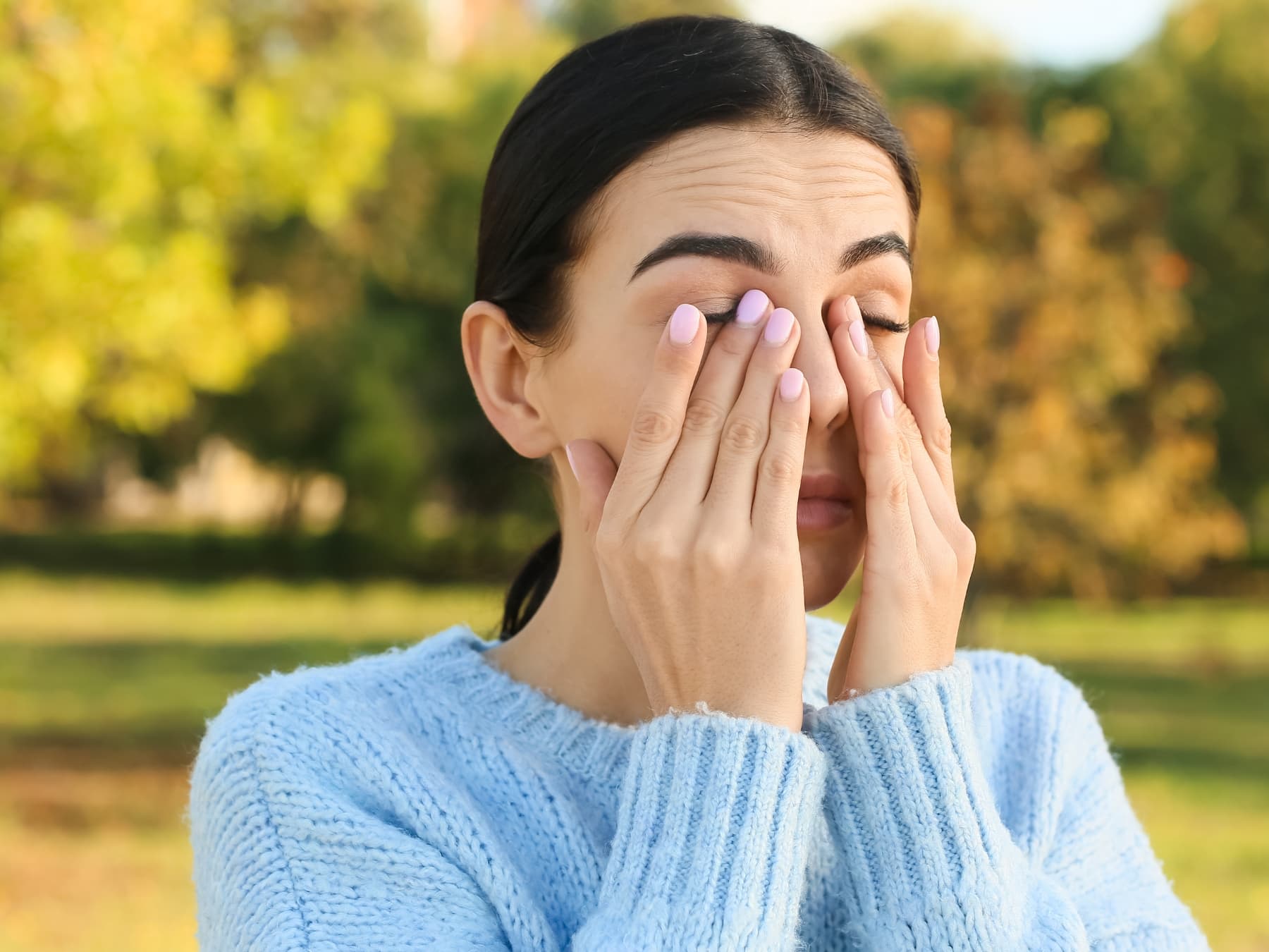 Augenallergien und trockene Augen